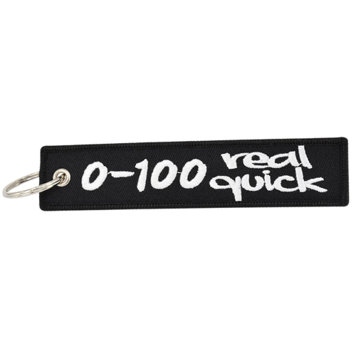 0-100 Real Quick Keychain