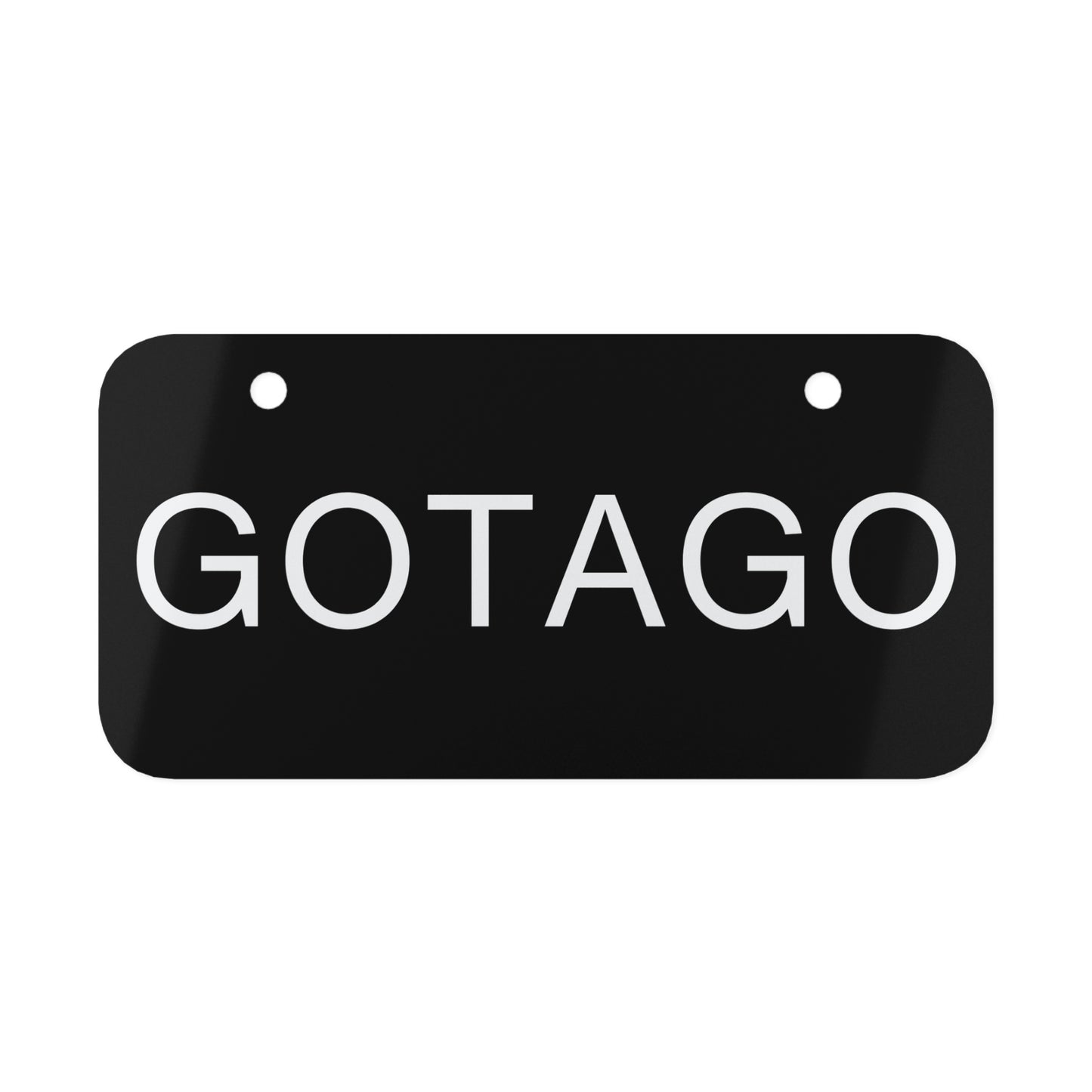 GOTAGO Mini License Plate