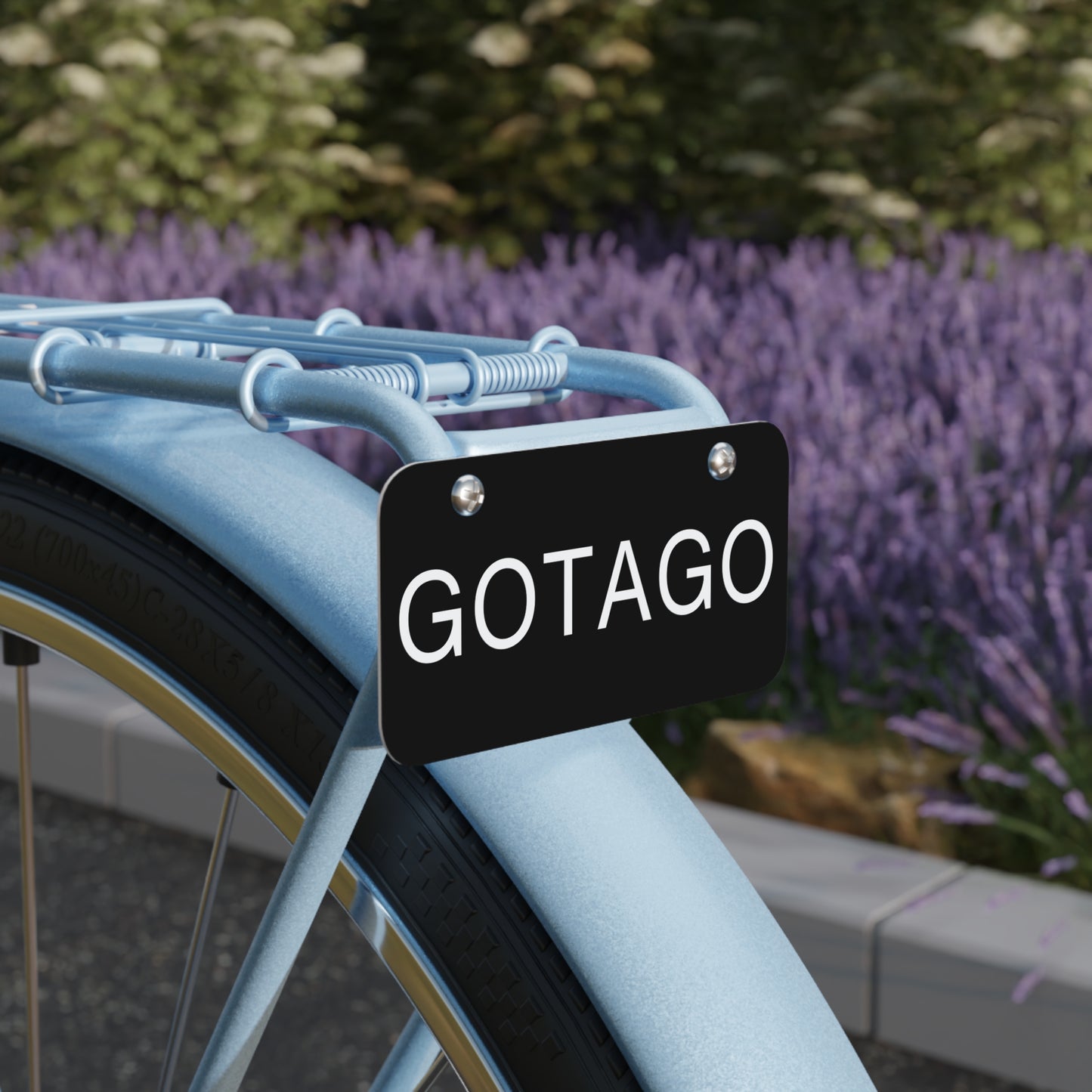 GOTAGO Mini License Plate