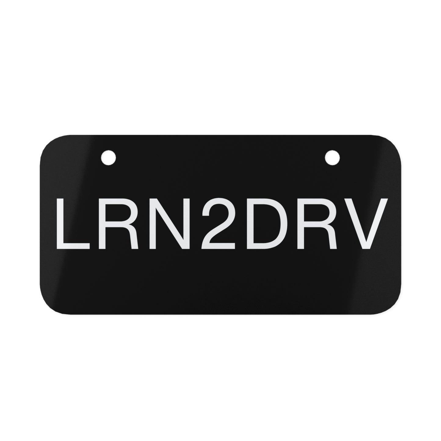 LRN2DRV Mini License Plate