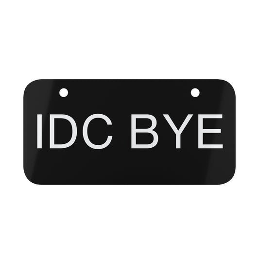 IDCBYE Mini License Plate