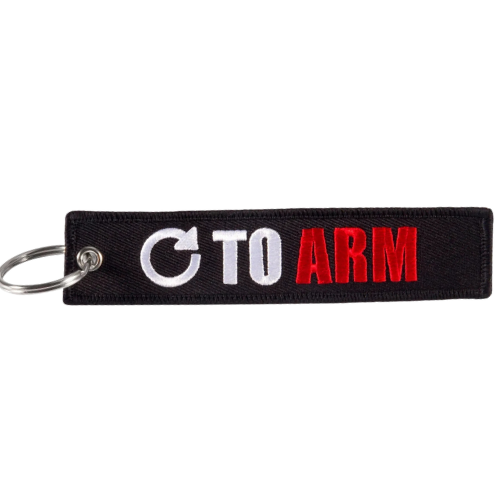 Turn To Arm Keychain