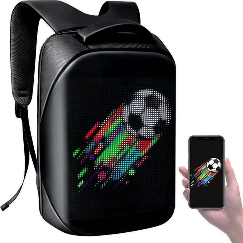 LED Advertising Backpack