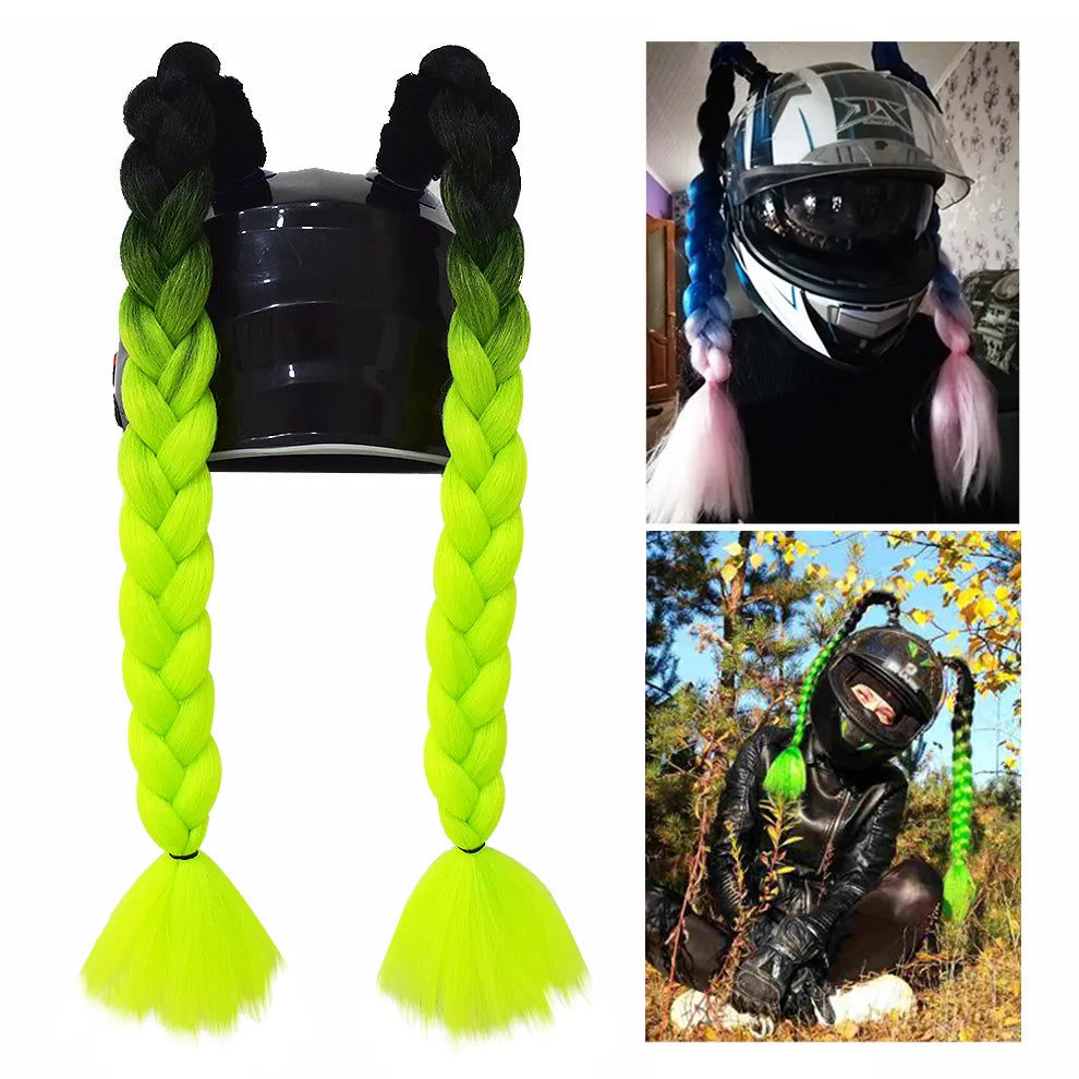 Motorcycle Helmet Braids 2pcs/Pair