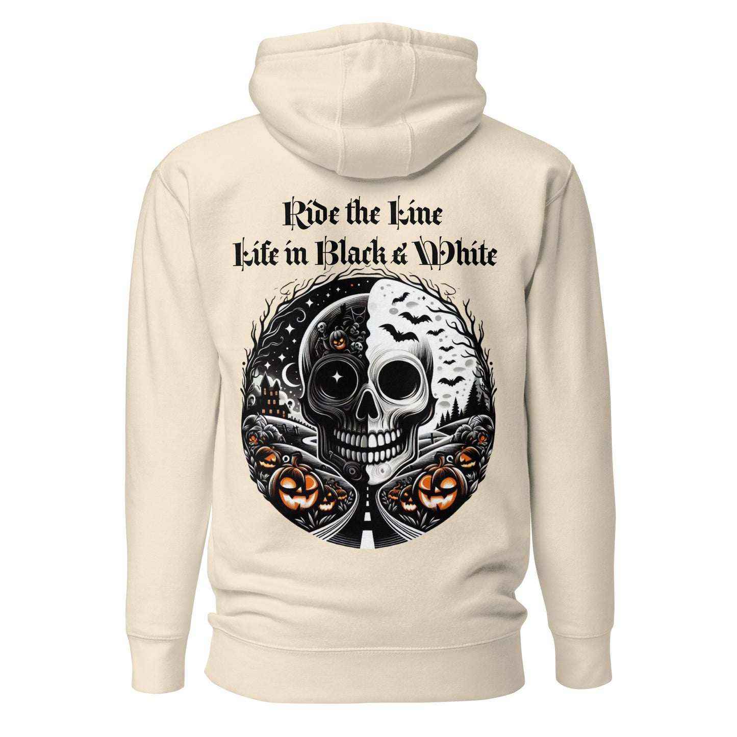 Life In Black & White Unisex Hoodie