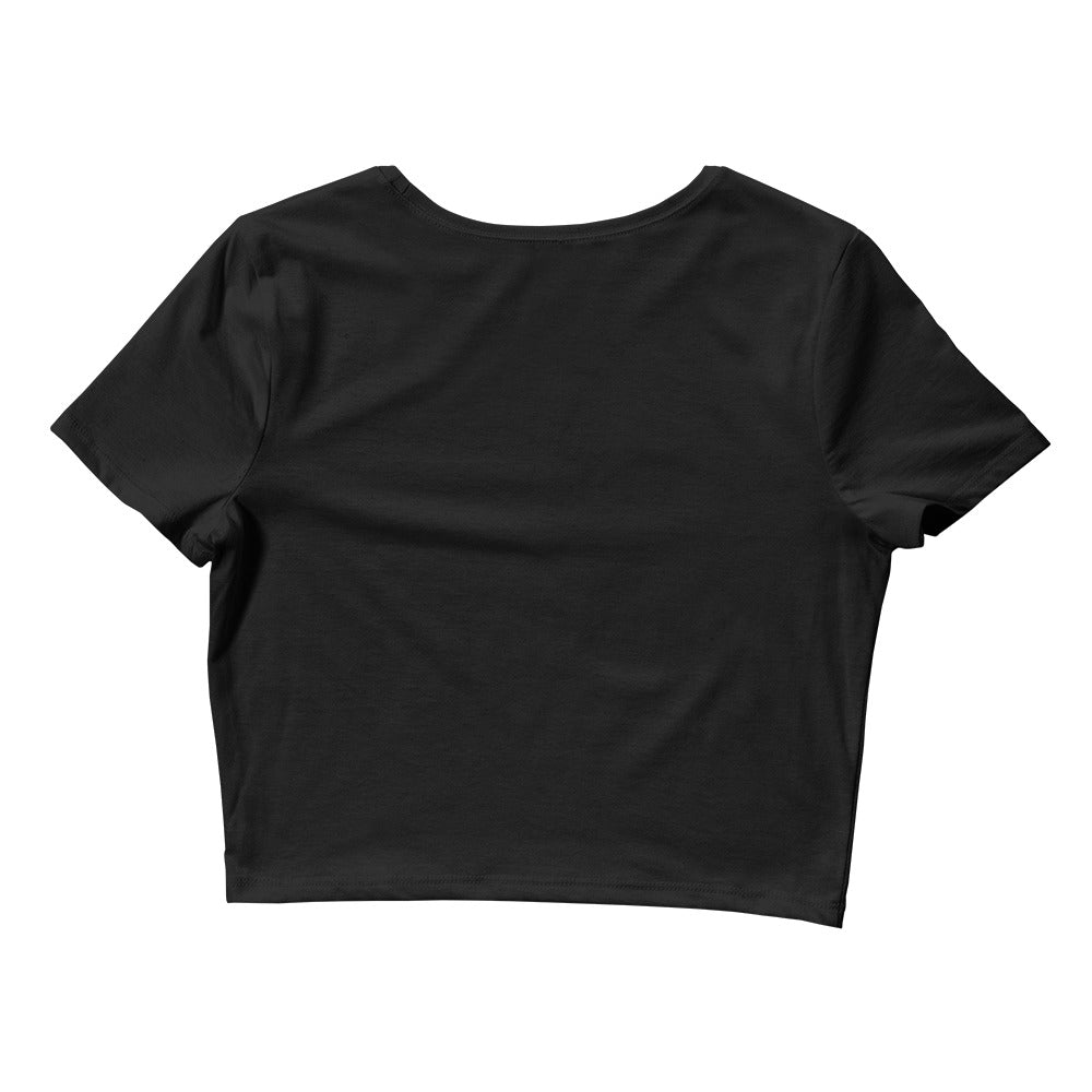 Women’s Bike HeartBeat Crop Tee