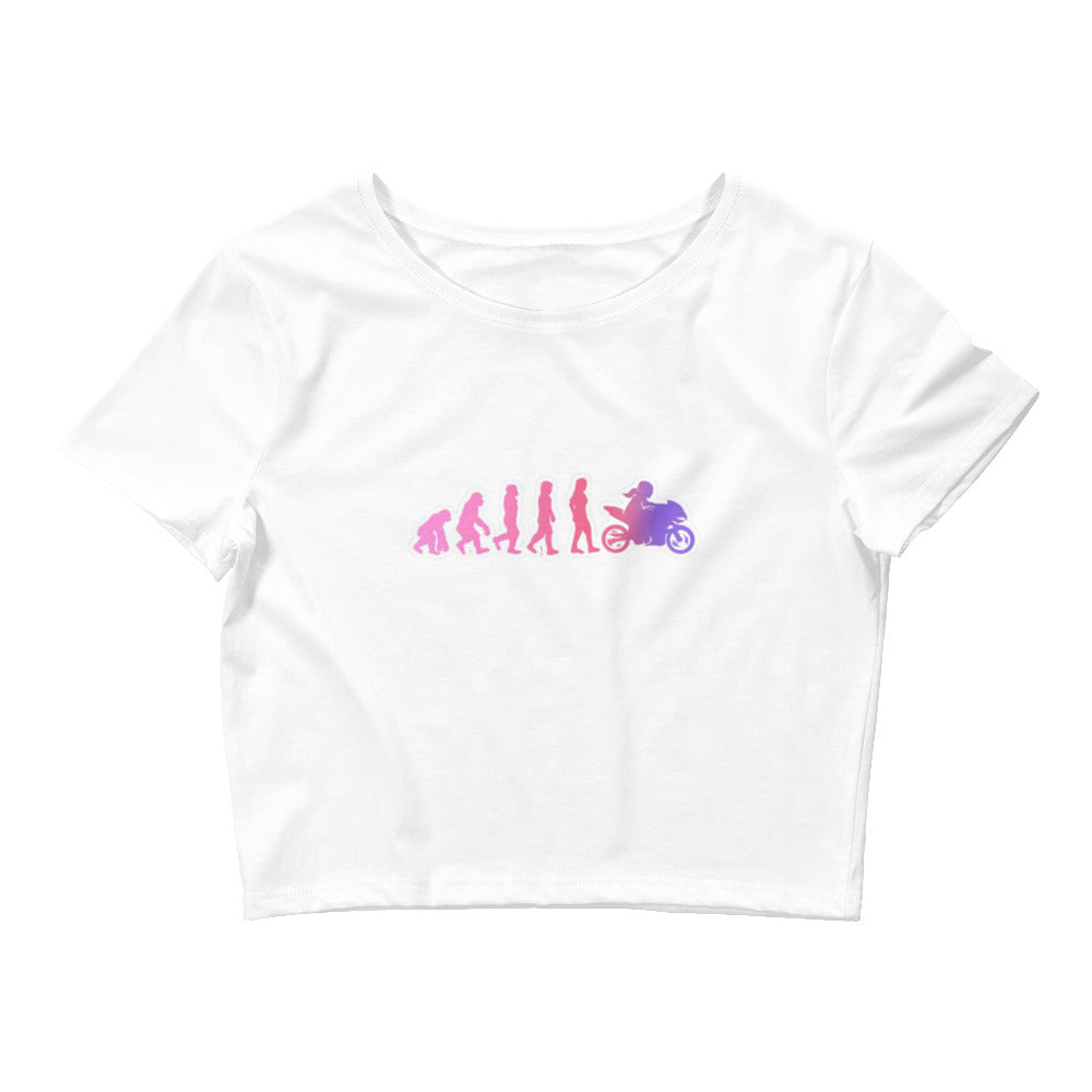 Women’s Evolution Rider Crop Tee